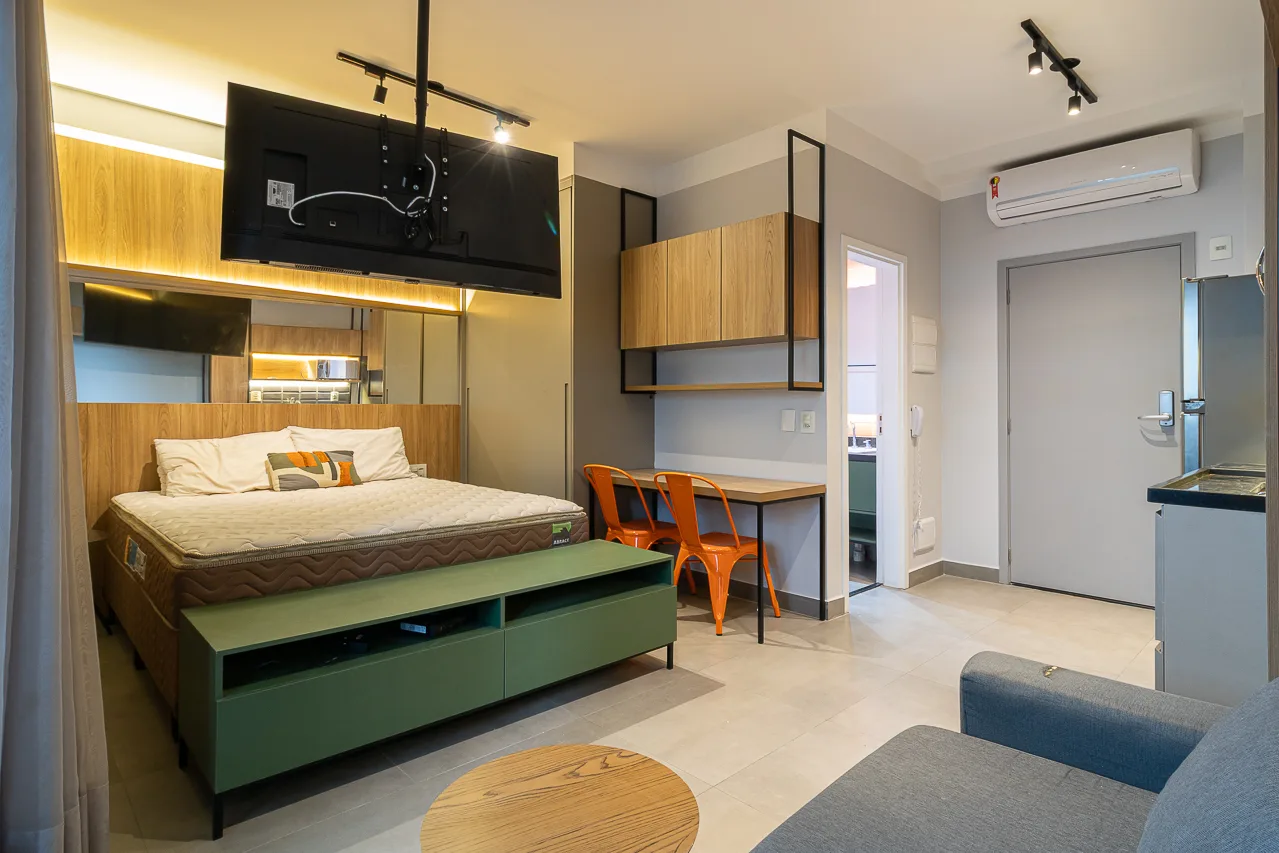 studio completo, mobiliado, Pinheiros — foto 15