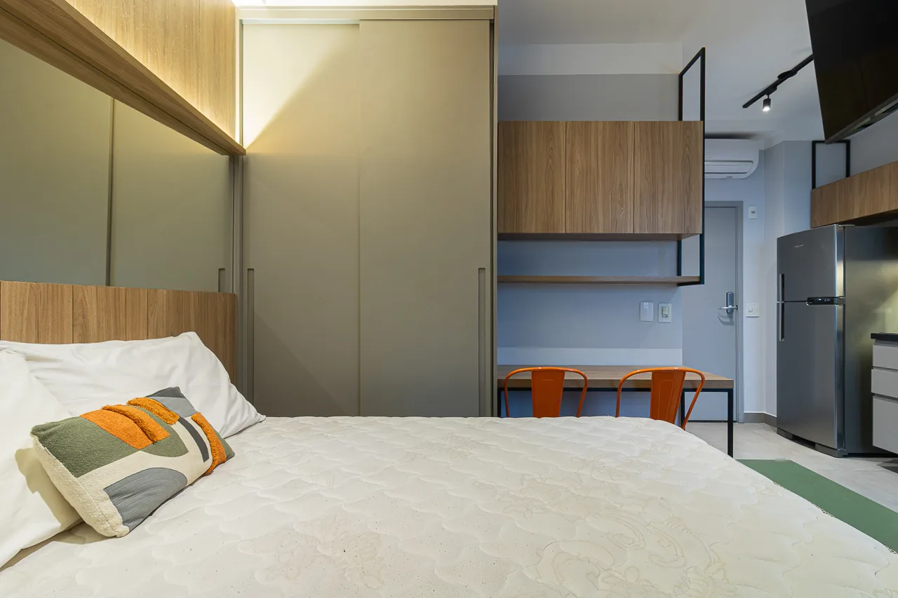 studio completo, mobiliado, Pinheiros — foto 4