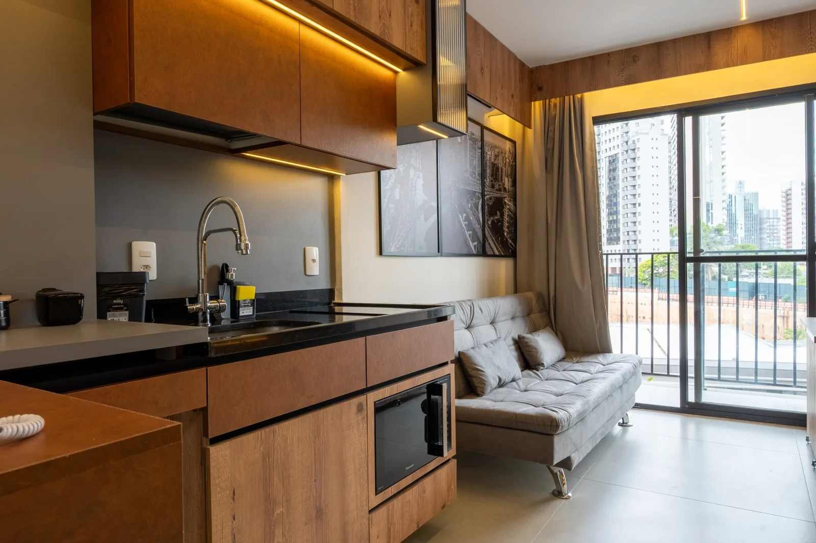 studio completo moderno, 1 banheiro, no melhor de Pinheiros — foto 10